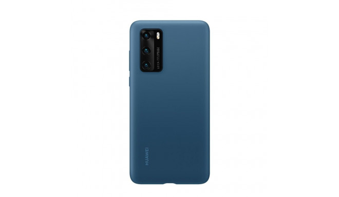 Huawei P40 Silicone case Blue