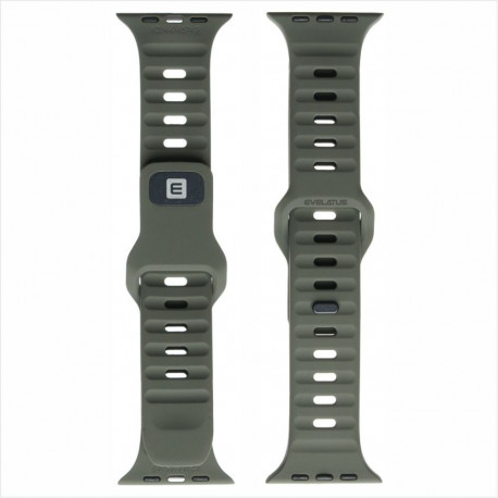 Evelatus Evelatus Watch 38/40/41 Sport Silicone Loop Dark greenish Dark Green