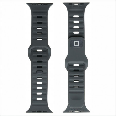 Evelatus Evelatus Watch 42/44/45 Sport Silicone Loop Anthracite Gray