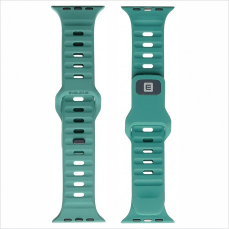 Evelatus Evelatus Watch 42/44/45 Sport Silicone Loop Green