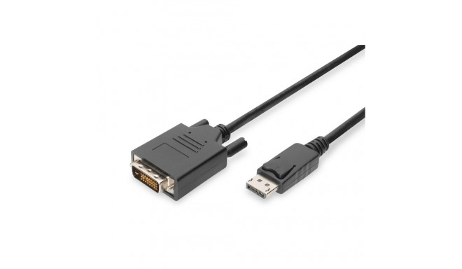 Digitus Adapter Cable, DP - DVI | DisplayPort | 2 m