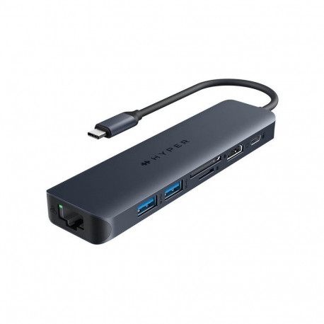 HYPER | Drive EcoSmart Gen.2 Universal USB-C 7-in-1 Hub w 100 W PD Power Pass-thru