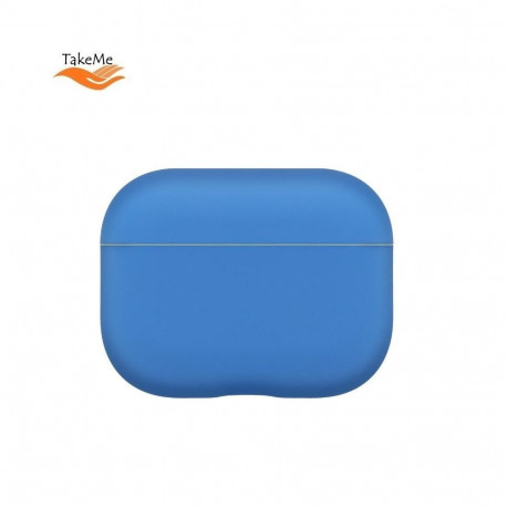 TakeMe Apple Ultra-thin Soft Silicone Protective case for AirPods Pro Blue