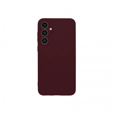 Evelatus Samsung Galaxy A15 Premium Soft Touch Silicone Case Plum