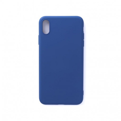 Evelatus Apple iPhone X/Xs Nano Silicone Case Soft Touch TPU, dark blue