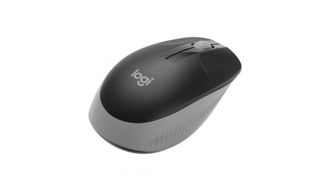 Logitech Full size Mouse M190 Wireless, Mid Grey, USB