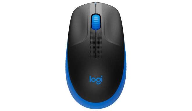 Logitech Full size Mouse M190 Wireless, Blue, USB