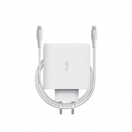 Trust MOBILE CHARGER WALL MAXO 100W/USB-C WHITE 25140