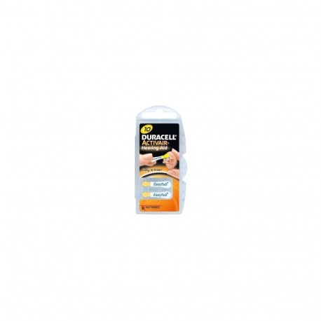 Duracell A10/DA10/ZL10, Zinc air cells, 6 pc(s)