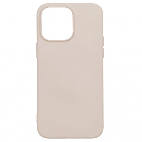 Evelatus Apple iPhone 14 Pro 6.1 Nano Silicone Case Soft Touch TPU Beige