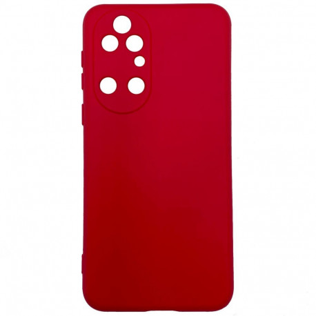 Evelatus Huawei P50 Nano Silicone Case Soft Touch TPU Red