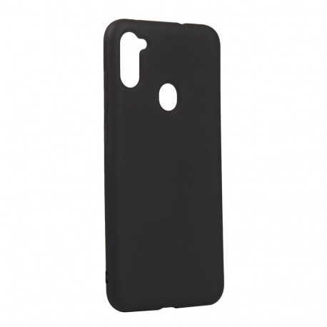 Evelatus Samsung Galaxy A11 Nano Silicone Case Soft Touch TPU Black