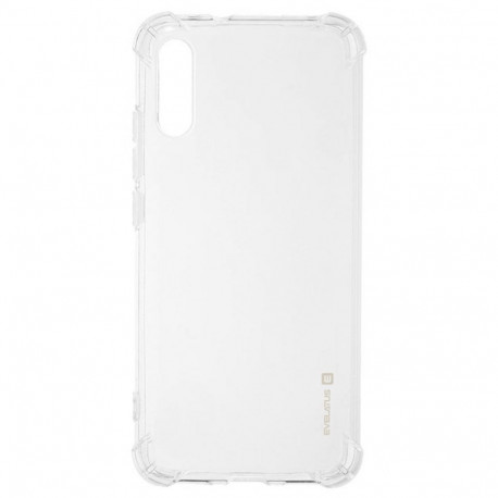 Evelatus Xiaomi Mi A3 Military Shockproof Silicone Case TPU Transparent