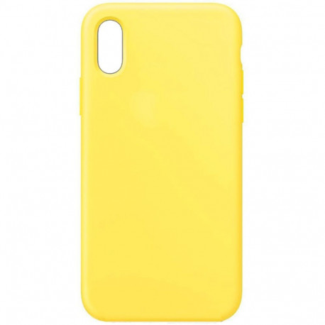 Evelatus Apple iPhone XR Premium Soft Touch Silicone Case Light Yellow
