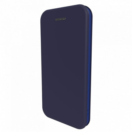 Evelatus Samsung Galaxy A6 Plus 2018 Book Case Dark Blue