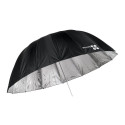 Quadralite Space 185 silver parabolic umbrella