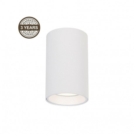 CEILING LIGHT PORI 10CM GU10 ML0382 WH