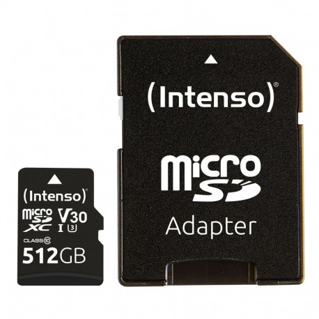 Intenso microSDXC          512GB C10 UHS-I Professional + Adapter