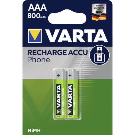 10x2 Varta Akku Professional NiMh 800 mAh mikro