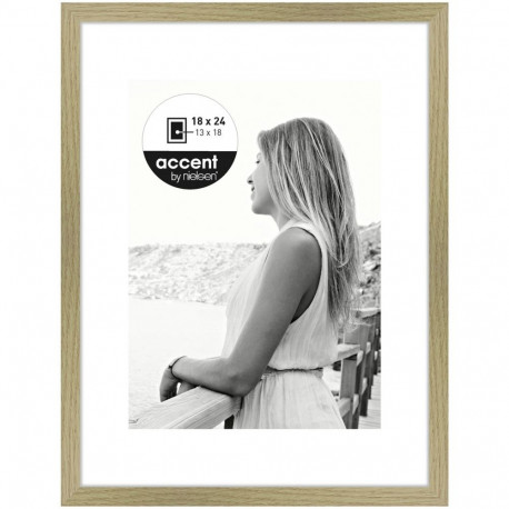 Nielsen Aura oak 18x24 Wood incl. Passepartout 1134002