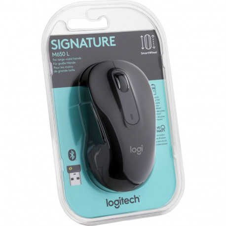 Logitech hiir M650L juhtmevaba, hall
