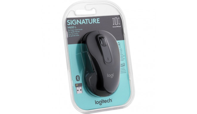 Logitech hiir M650L juhtmevaba, hall