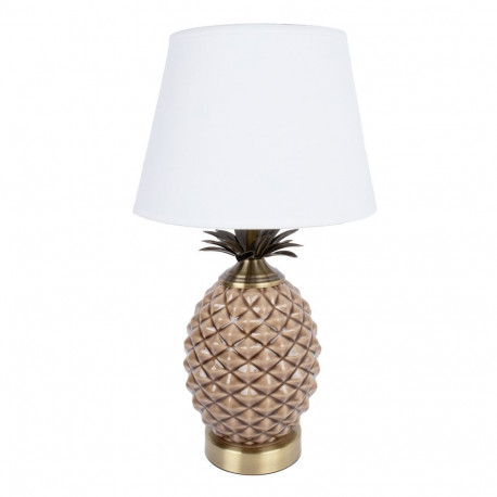 Table lamp ANANAS H45cm, brown