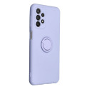 SILICONE RING case for SAMSUNG A17 violet