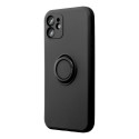 SILICONE RING case for SAMSUNG A17 black