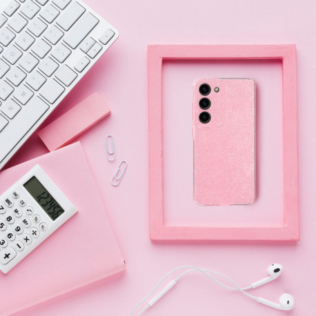 Case for Samsung A17 / A18 Clear Case 2 mm Blink pink