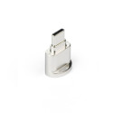 Card reader MicroSD for typ C silver