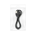 Cable USB-A - Mini USB 1m, black 