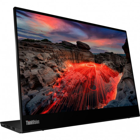 ThinkVision M14t Gen2 (35.6 cm (14 Zoll), schwarz, 2.2K, IPS, USB-C)