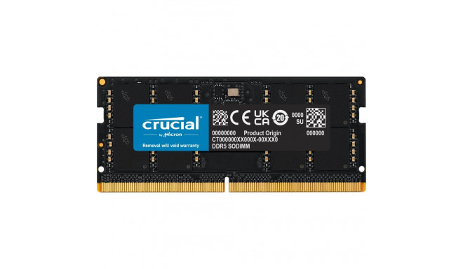 Crucial RAM DDR5 32GB 5600 CL 46 (1x32GB) single (black CT32G56C46S5)