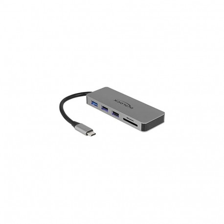 USB-C Dockingstation (grau, HDMI, Power Delivery)