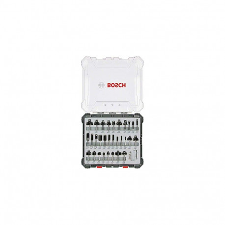 Fräser-Set, 30-teilig (8mm-Schaft)