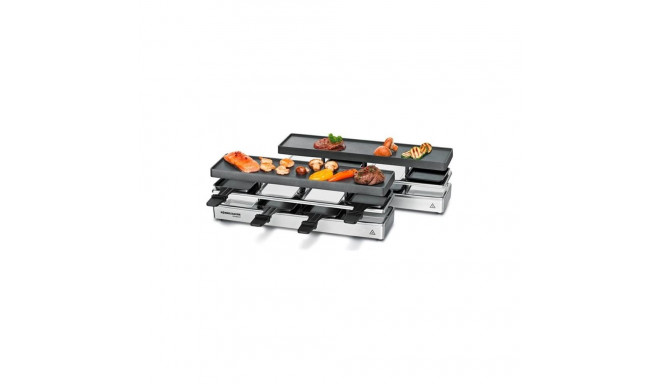 Rommelsbacher Fun for 4 + 4 RC 1600, raclette (silver)
