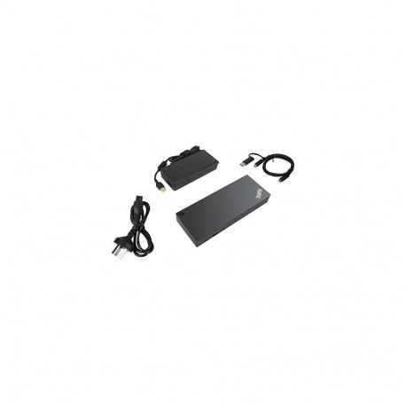 Hübriidne dokk 135W, must