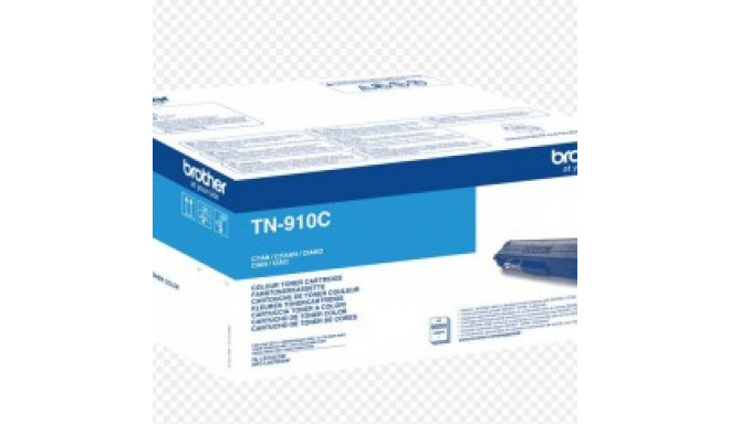 BROTHER TN-910C CYAN TONER, ULTRA HIGH YIELD 9,000P