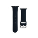 Silicone Strap APS for Apple Watch 42/44/45mm Strap Watch Bracelet - Black