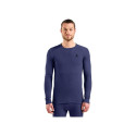Odlo BL TOP crew neck l/s ACTIVE WARM long-sleeved thermal underwear, size M, blue