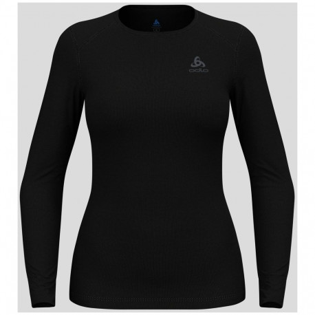 Odlo BL TOP crew neck l/s ACTIVE WARM ECO naiste T-särk, suurus S, must