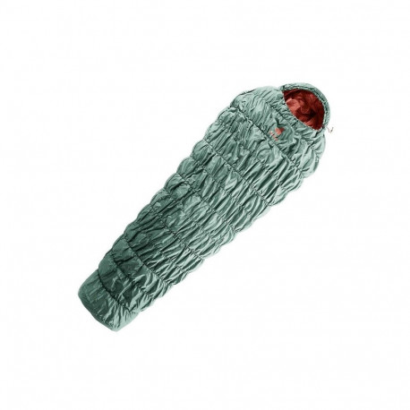 Deuter Exosphere +4° SL naiste sünteetiline magamiskott - vasak sage-redwood