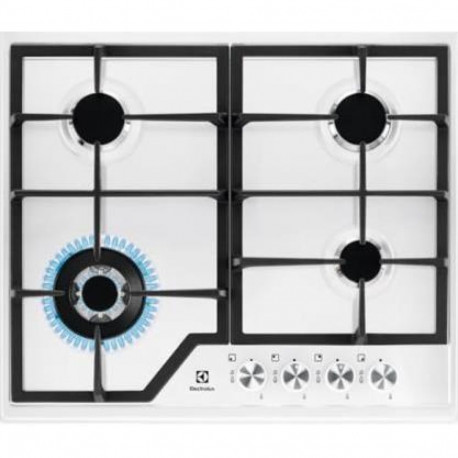 Electrolux EGS6436WW valge integreeritud gaasipliit 4 tsooni