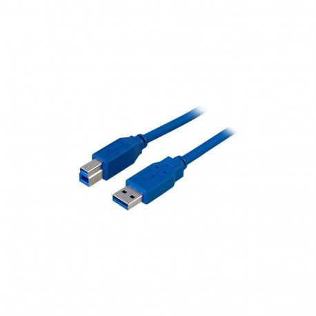 Deltaco USB3-120 USB cable USB 3.2 Gen 1 (3.1 Gen 1) 2 m USB A USB B Blue