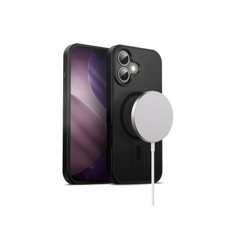 Case MagSafe iPhone 17 black hybrid