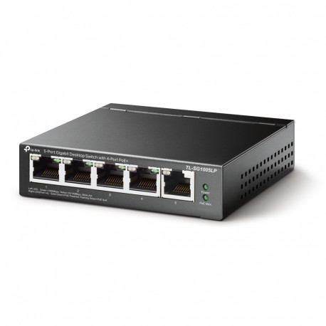 TP-Link TL-SG1005LP 5-Port Gigabit Desktop Switch with 4-Port PoE+
Specific