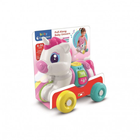 TOY PULL ALONG BABY UNICORN 17813