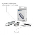 SAFESCAN | 35 | Grey | Suitable for Banknotes, ID documents | Number of detection points 3
