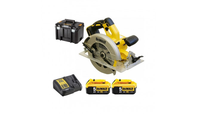 KITTED CIRC 18VXR BL SAW 2X5.0AH